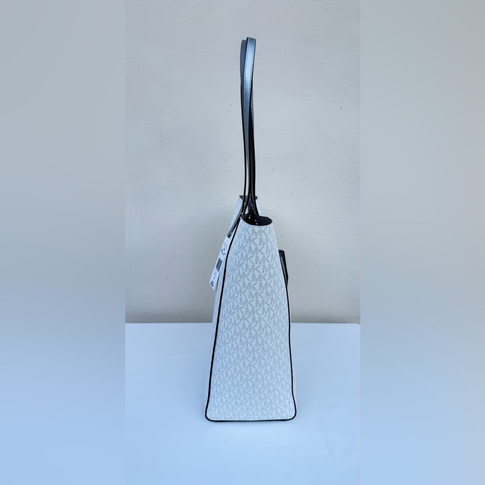 Michael Kors Vincent Signature Monogram Tote with Card Holder Charm 👜🔥 - Picture 11 of 16